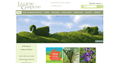 Desktop Screenshot of ladewgardens.com